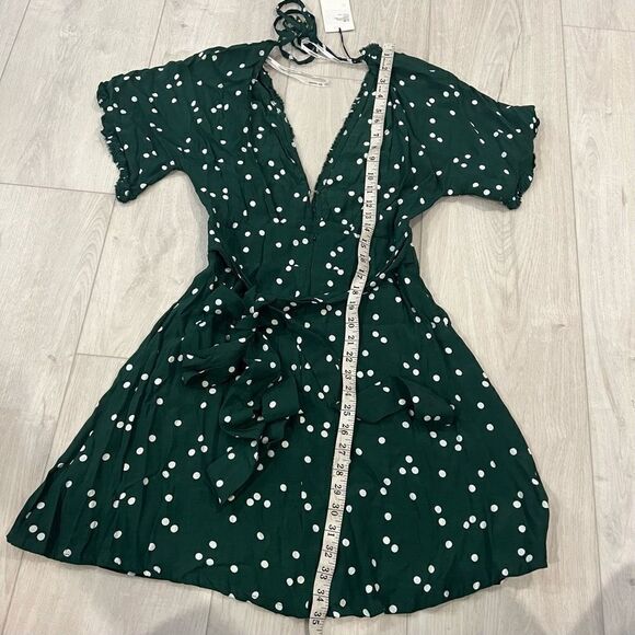 Faithfull the brand sienna dress Linnea dot print size s - Picture 5 of 8